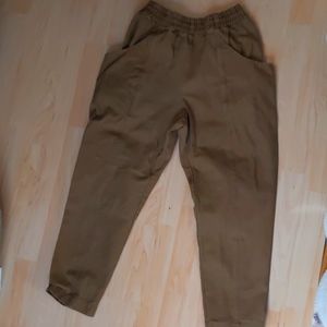 Elizabeth Suzann Clyde Work Pant Cotton Canvas, Clay 8R